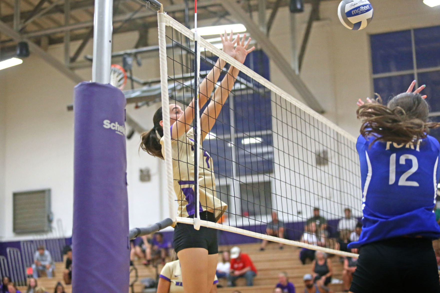 WHS vs FDHS volleyball
